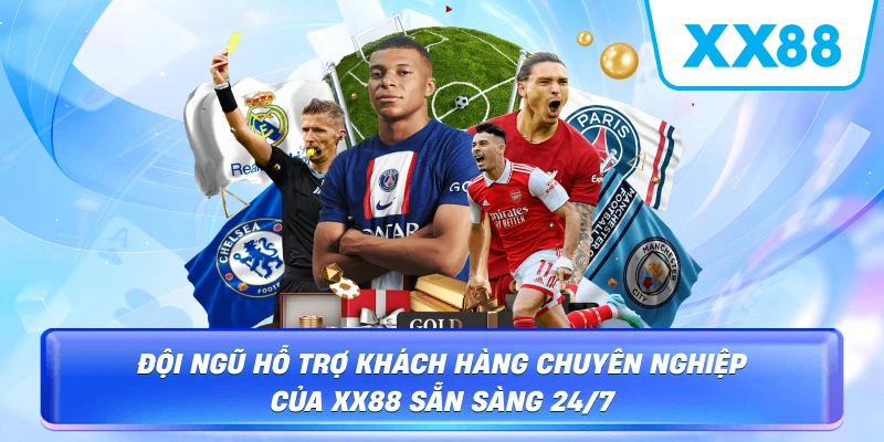 Đội ngũ hỗ trợ khách hàng chuyên nghiệp của XX88 sẵn sàng 24/7